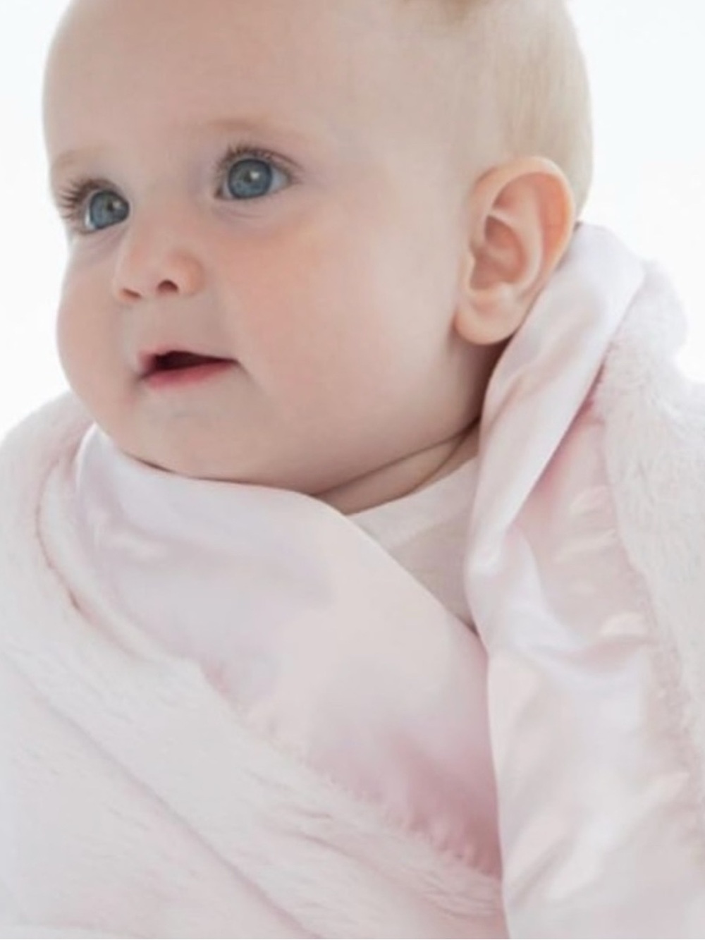 Little Giraffe Luxury Powder Plush Luxe Baby Blankets 2 Medium/Large & 3 Small